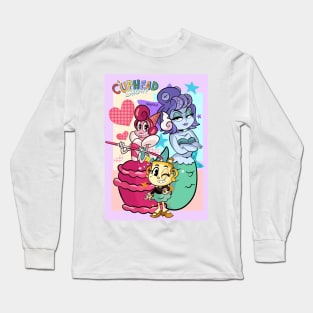 Cuphead girls Long Sleeve T-Shirt